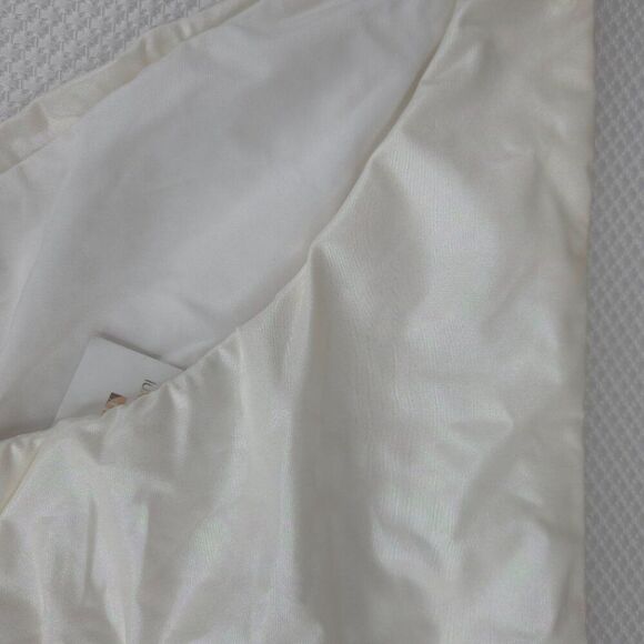 Luxe By Lisa Vogel Beach Pant Premier Bikini Bottom L Iridescent White - Picture 3 of 5